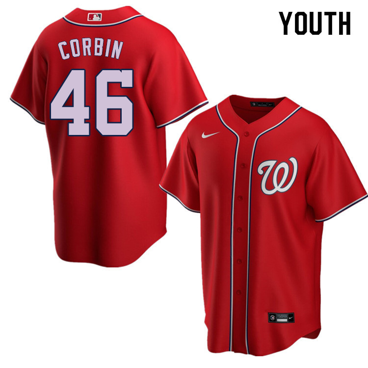 Nike Youth #46 Patrick Corbin Washington Nationals Baseball Jerseys Sale-Red